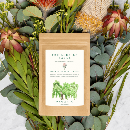 Golden Turmeric Chai Tea - Warming, Spiced Infusion