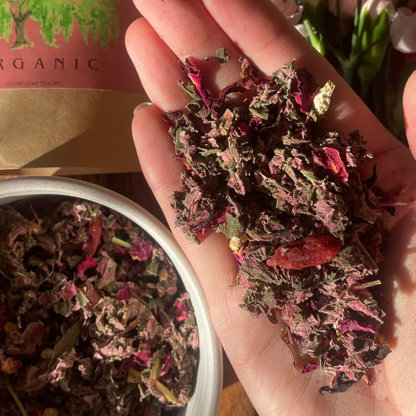 Berry Boost Tea ft. Açai Berry, Red Raspberry and Hibiscus - Açai Rose Refresh
