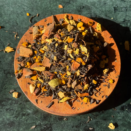 Golden Turmeric Chai - Warming, Spiced Ayurvedic Infusion